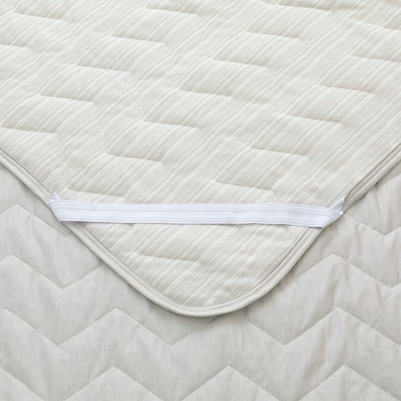 REVERSIBLE PADDED SHEET TOPPER N COOL WSP K GY S2503