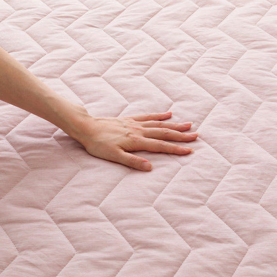 REVERSIBLE PADDED SHEET TOPPER N COOL WSP Q RO S2503