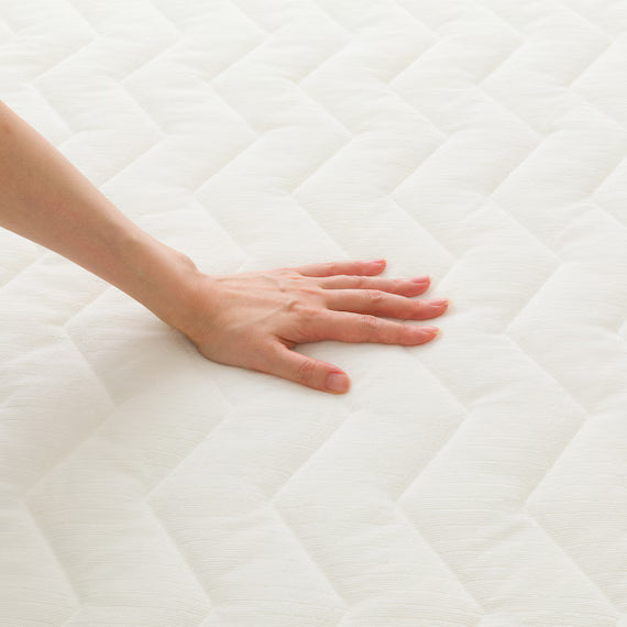 REVERSIBLE PADDED SHEET TOPPER N COOL WSP S WH S2503