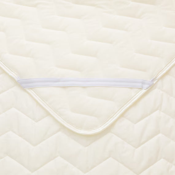 REVERSIBLE PADDED SHEET TOPPER N COOL WSP K WH S2503
