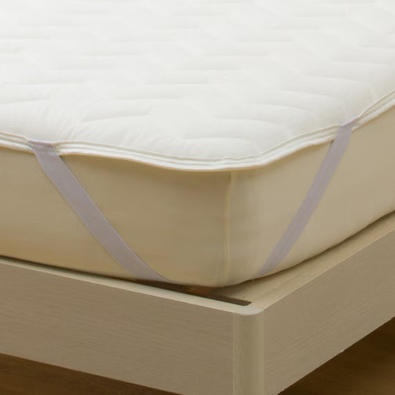 REVERSIBLE PADDED SHEET TOPPER N COOL WSP Q WH S2503
