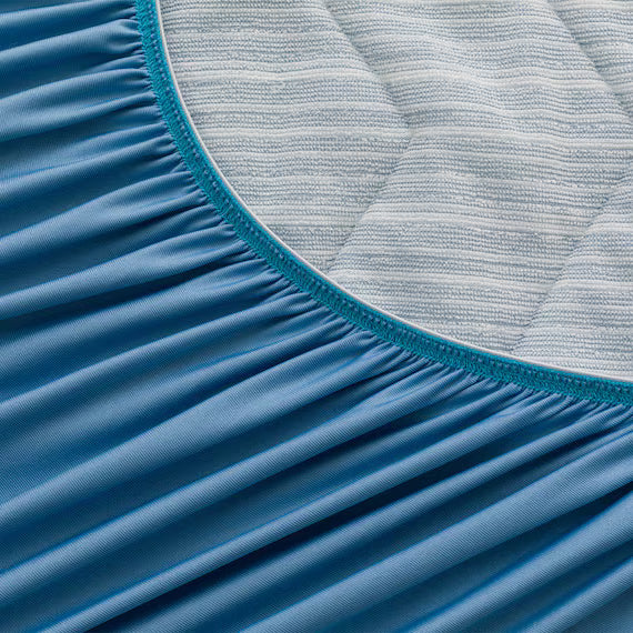 REVERSIBLE FITTED SHEET TOPPER N COOL WSP Q BLS2503