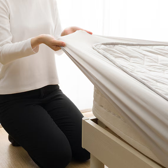 REVERSIBLE FITTED SHEET TOPPER N COOL WSP S GYS2503