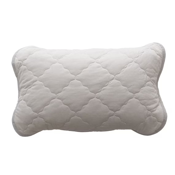REVERSIBLE PADDED PILLOW TOPPER N COOL GY S2501