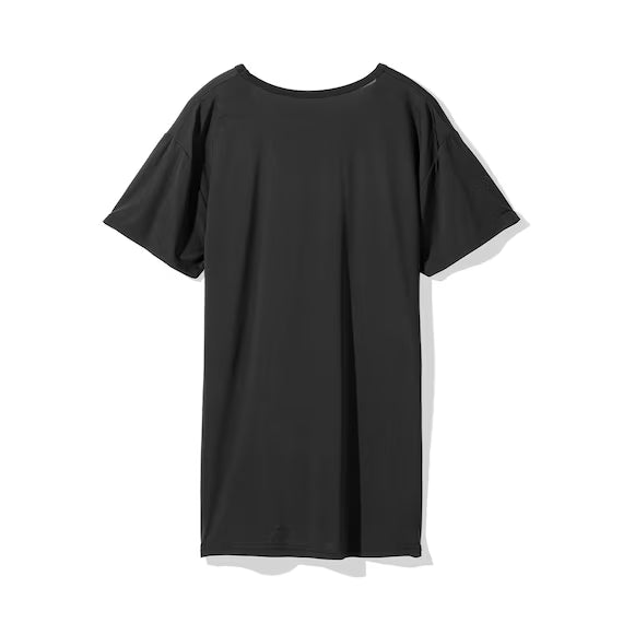MENS COOL VNECK TSHIRTNE MESH BK M