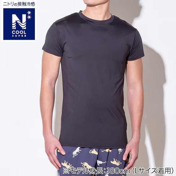 MENS SUPER COOL CREWNECK TSHIRTNE BK LL