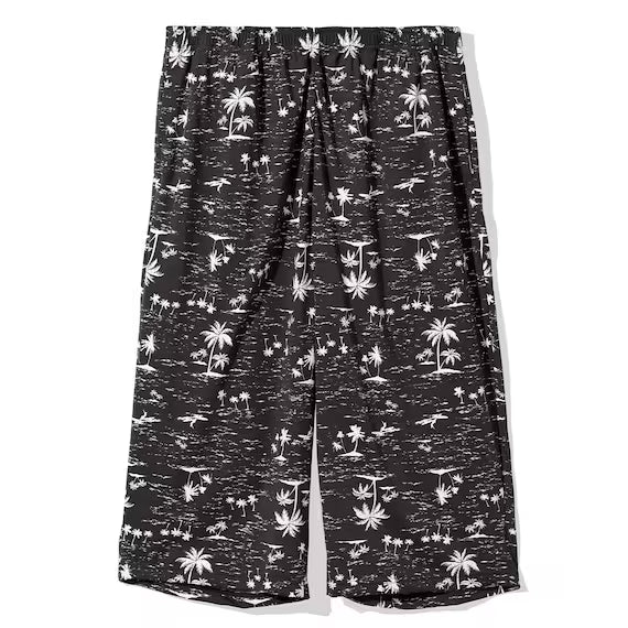 MENS SUPER COOL THREEQUARTER LENGTH ROOM PANTSNEP BK 3L