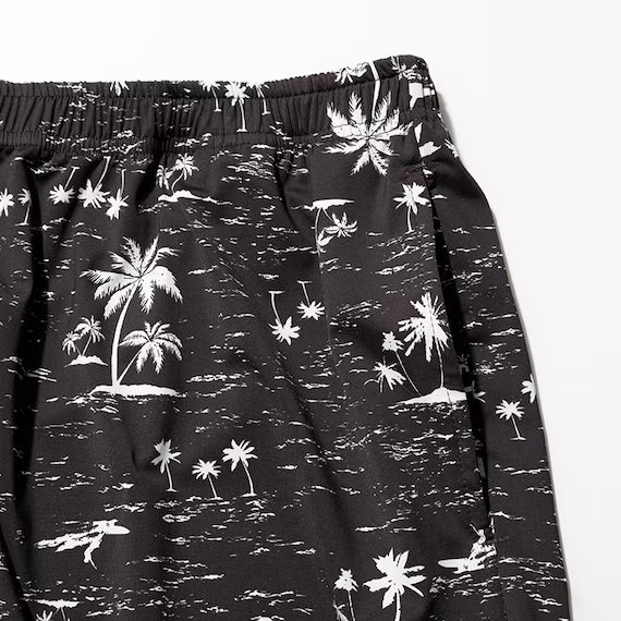 MENS SUPER COOL KNEE LENGTH ROOM PANTS NEP BK L