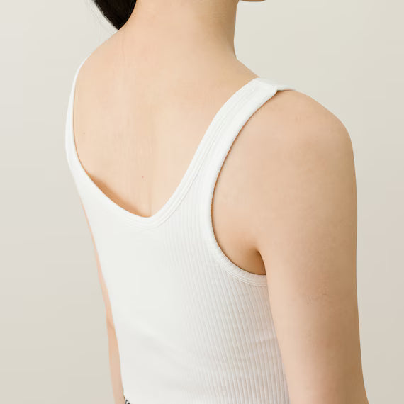WOMENS SUPER COOL RIBBED TANK TOP WITH BUILTIN BRAEWH LL