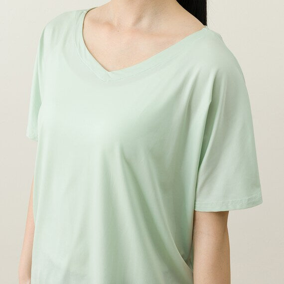 WOMENS SUPER COOL DOLMAN SLEEVE TSHIRTNEGR L