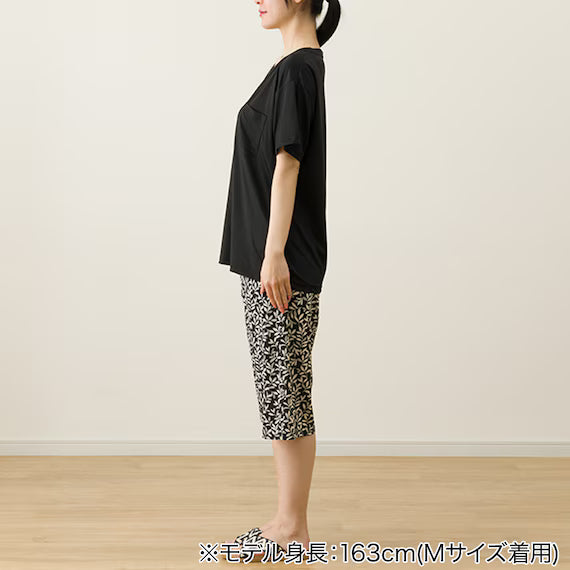 WOMENS COOL LOUNGE WEAR SETNEP BK M