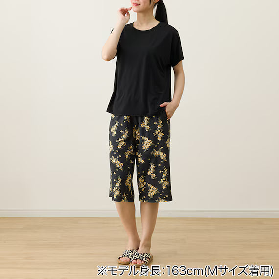 WOMENS SUPER COOL LOUNGE WEAR SETNEY BK M