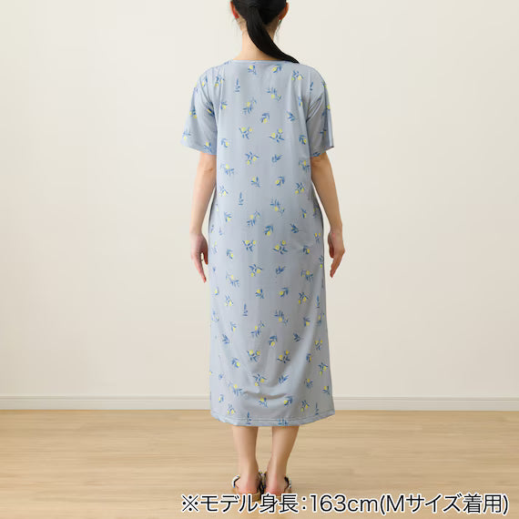 WOMENS COOL RELAXED HOUSE DRESSNEL BL M