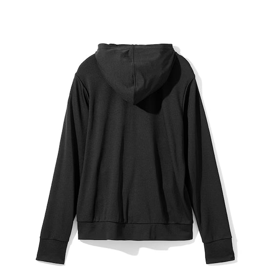 MENS UV CUT COOL HOODIE NE MESH BK LL