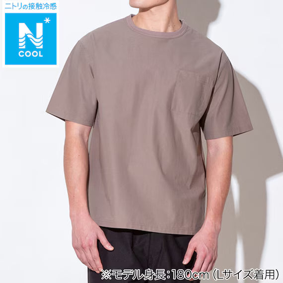MENS COOL CUT GEORGETTE RELAX TSHIRT NE GRJ LL