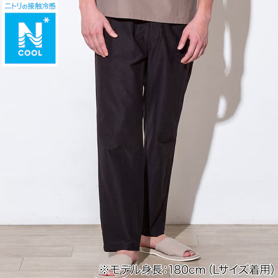 MENS COOL CUT GEORGETTE LONG PANTS NE BK M