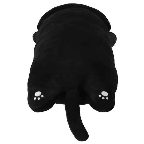 BODY PILLOW DECORATED CAT (BLACK T01)
