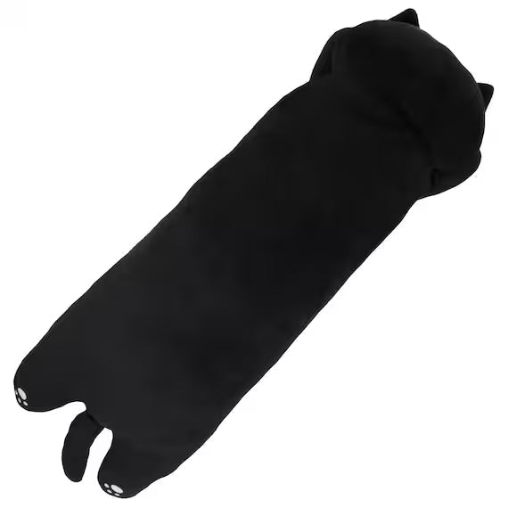 BODY PILLOW DECORATED CAT (BLACK T01)