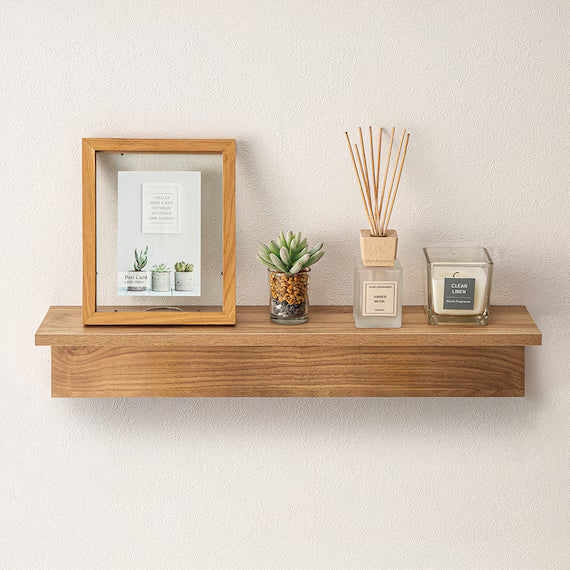 WALL SHELF HS L60 LBR