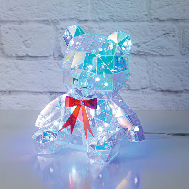 CHRISTMAS LED ORNAMENTS BEAR LDL-TB20L (19CM) N4BF