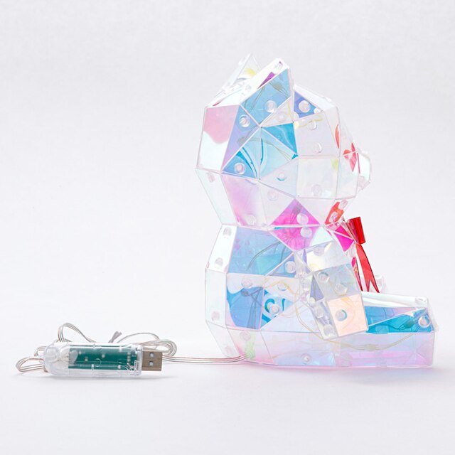 CHRISTMAS LED ORNAMENTS BEAR LDL-TB20L (19CM) N4BF