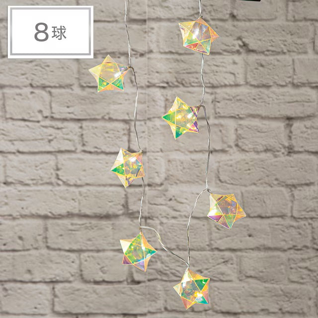 CHRISTMAS LED LIGHT STAR USB-8LDS N4BF