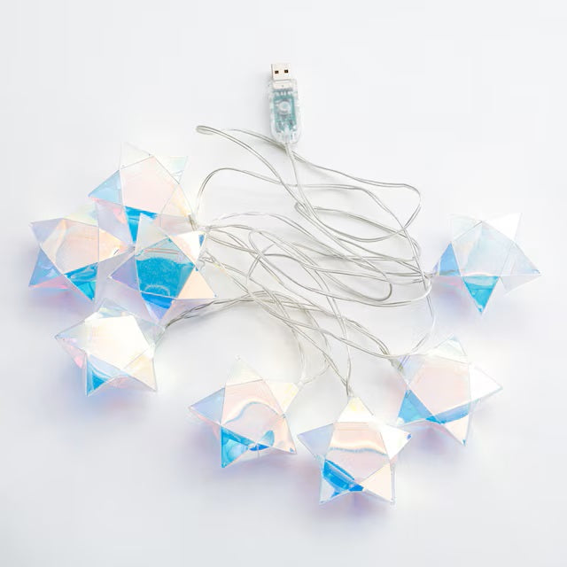 CHRISTMAS LED LIGHT STAR USB-8LDS N4BF
