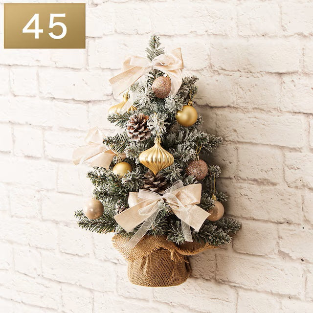 CHRISTMAS TREE TCA24-035-A SNOW GOLD N4GW