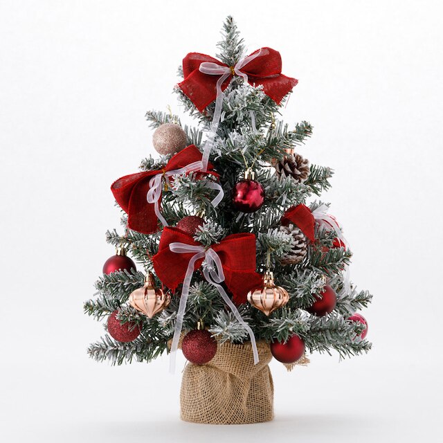 CHRISTMAS TREE TCA24-035-A SNOW RED N4GW