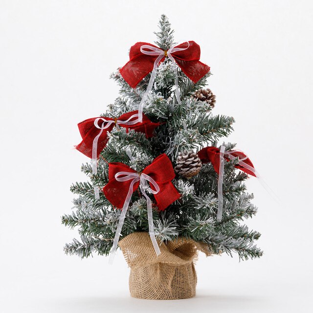 CHRISTMAS TREE TCA24-035-A SNOW RED N4GW