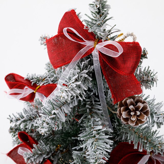 CHRISTMAS TREE TCA24-035-A SNOW RED N4GW