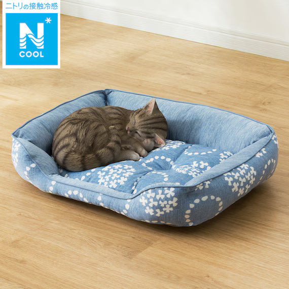 PET BED N-COOL M-SQUARE BL S251