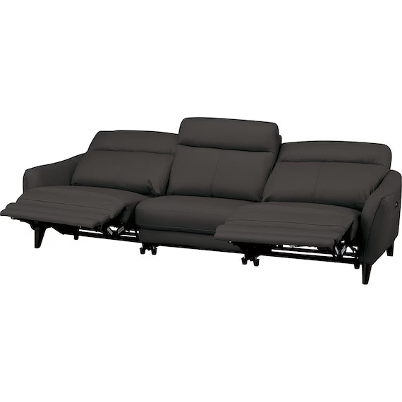 ELECTRIC WIDE 3 SEATER SOFA LS06 NW BK