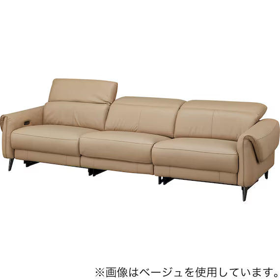 ELECTRIC WIDE 3 SEATER SOFA LS04 NW DGY