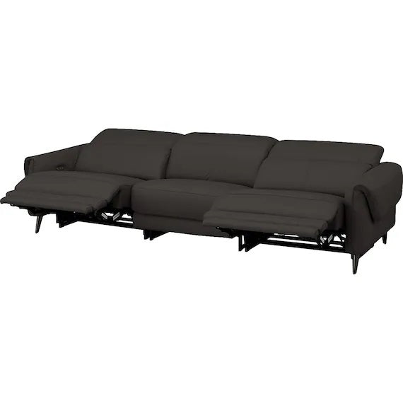ELECTRIC WIDE 3 SEATER SOFA LS04 NW BK