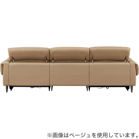 ELECTRIC WIDE 3 SEATER SOFA LS04 NW DGR