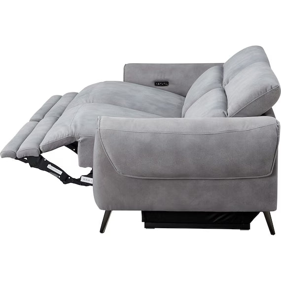 ELECTRIC 3P SOFA LS04 PEY GY