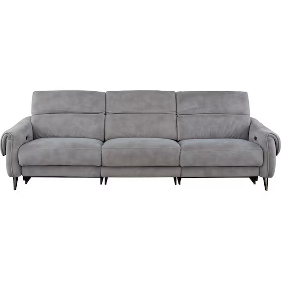 ELECTRIC WIDE 3 SEATER SOFA LS04 PEY GY