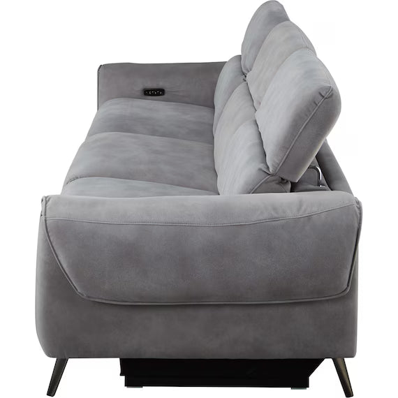 ELECTRIC WIDE 3 SEATER SOFA LS04 PEY GY