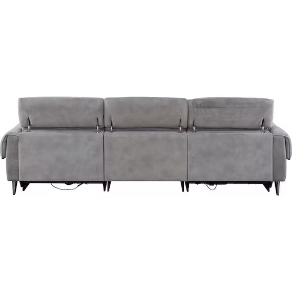 ELECTRIC WIDE 3 SEATER SOFA LS04 PEY GY