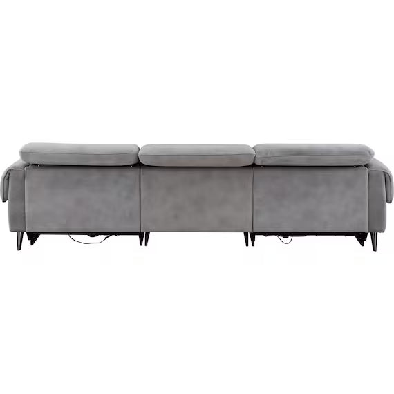 ELECTRIC WIDE 3 SEATER SOFA LS04 PEY GY
