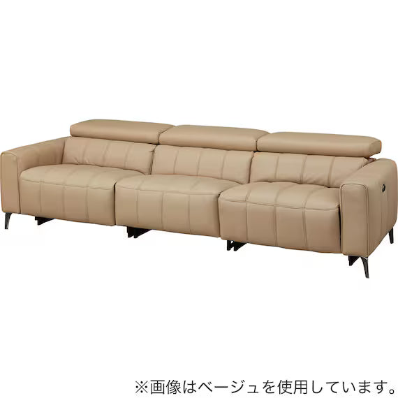 ELECTRIC WIDE 3 SEATER SOFA LS05 NW BK