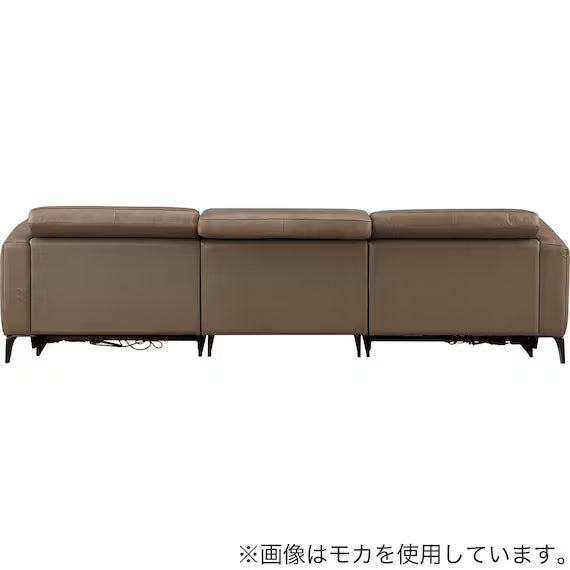 ELECTRIC WIDE 3 SEATER SOFA LS05 SK DBR