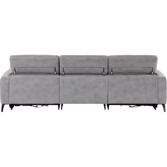 ELECTRIC WIDE 3 SEATER SOFA LS05 PEY GY