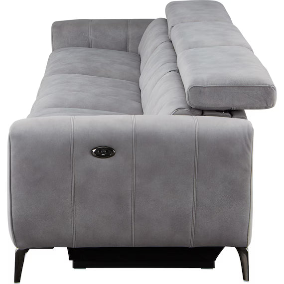 ELECTRIC WIDE 3 SEATER SOFA LS05 PEY GY