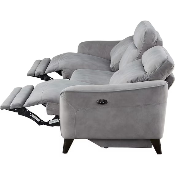 ELECTRIC WIDE 3 SEATER SOFA LS06 PEY GY