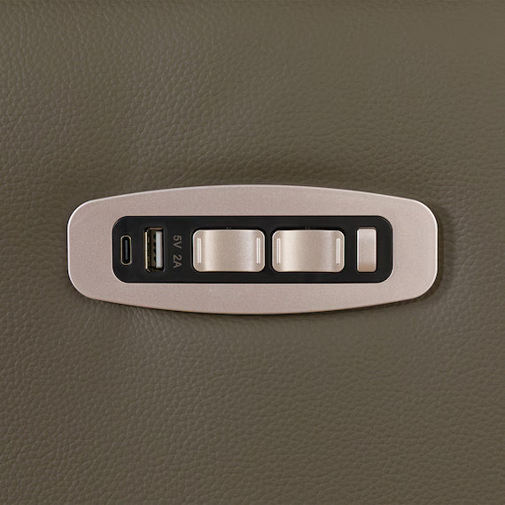 WIDE 2 SEATER ELECTRIC SOFA UM04 DGY