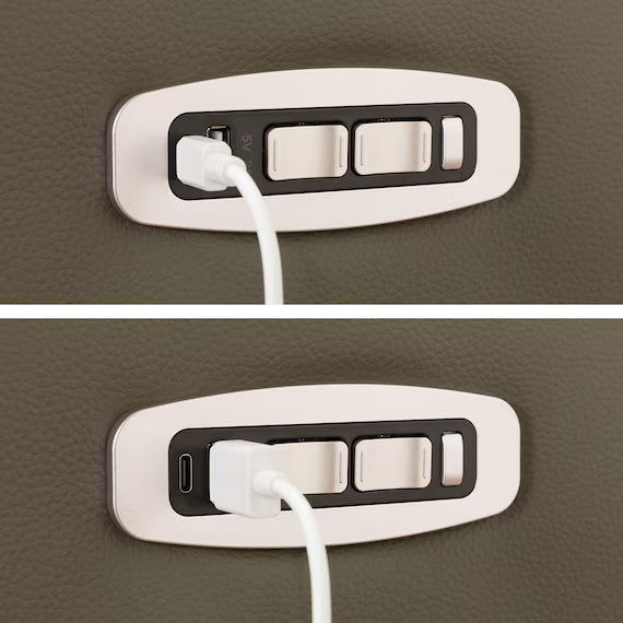 WIDE 2 SEATER ELECTRIC SOFA UM04 DGY