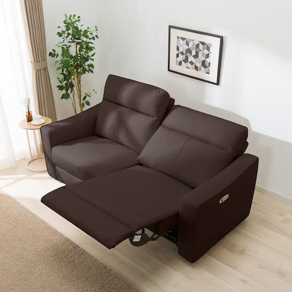 WIDE 2 SEATER ELECTRIC SOFA UM04 DBR