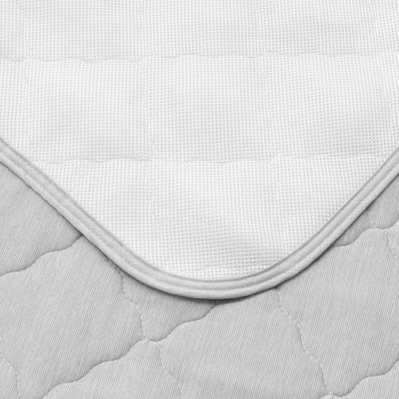 RUBBERLESS MATTRESS PAD N COOL S GY S2401